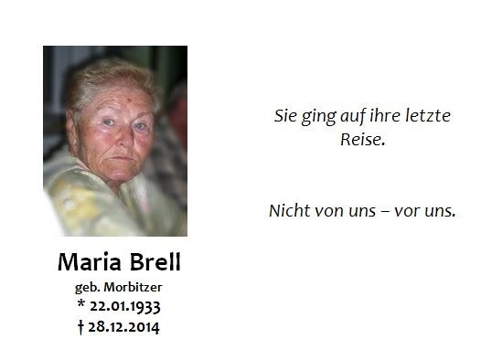 Sterbebildchen als Gestaltungsbeispiel, mit Farbporträt und kurzem Abschiedsvers, gestaltet von Schaack Bestattungen Hanau