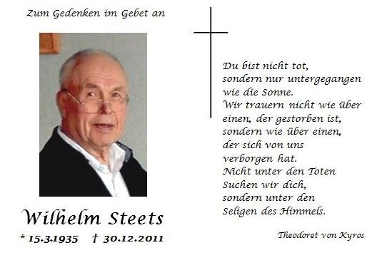 Sterbebildchen als Gestaltungsbeispiel, mit Farbporträt, Kreuz und Gebetsvers, gestaltet von Schaack Bestattungen Hanau