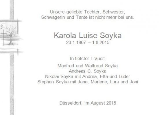 Trauerkarte als Gestaltungsbeispiel, mit Foto eines Grabkreuzes, gestaltet von Schaack Bestattungen Hanau