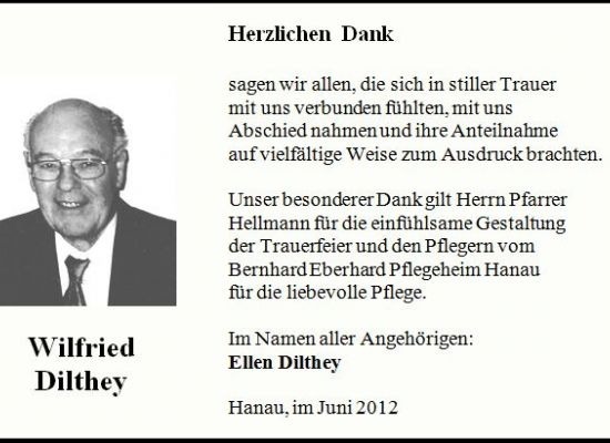 Trauerkarte als Gestaltungsbeispiel, mit Porträtfoto, gestaltet von Schaack Bestattungen Hanau